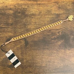 Lele Sadoughi Gold Bracelet - New w/ tags!